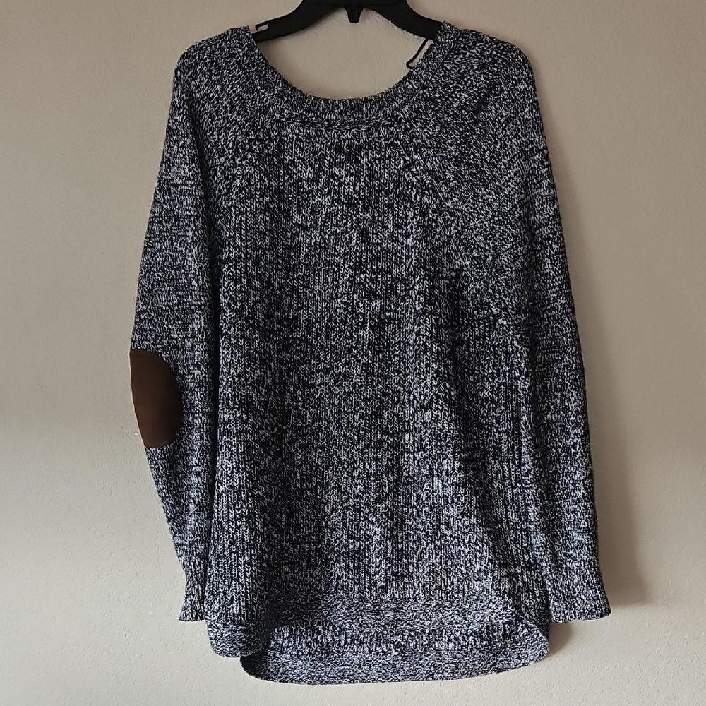 RD Style‎ Black and White Knit Sweater XXL
